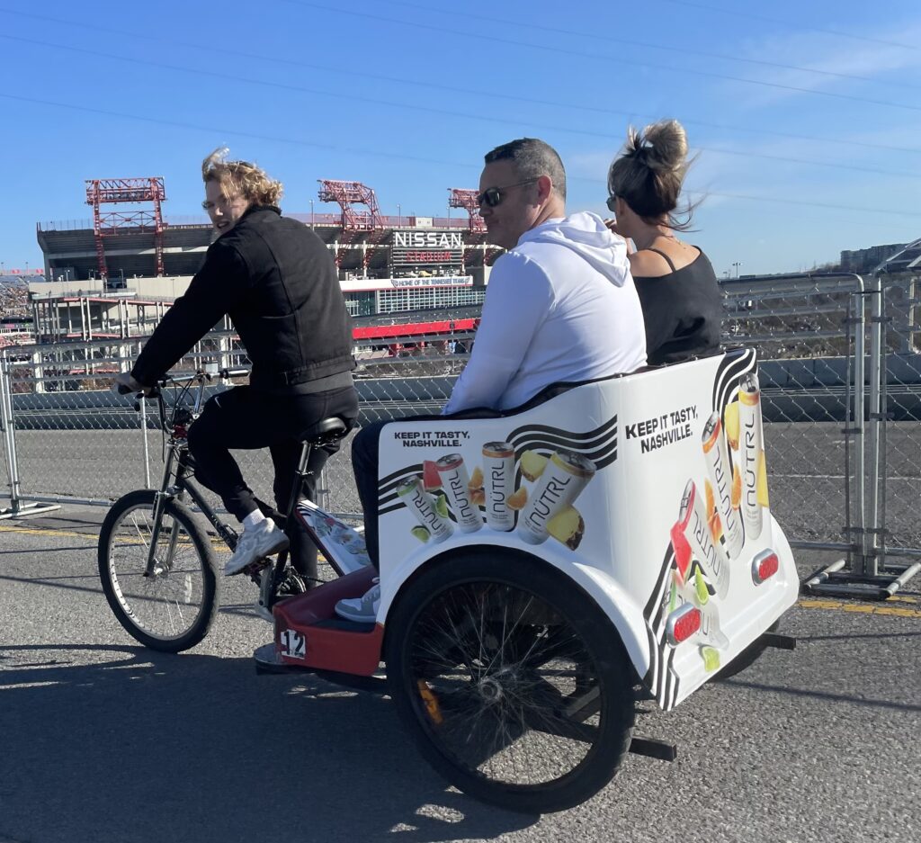 pedicabs in Nashville