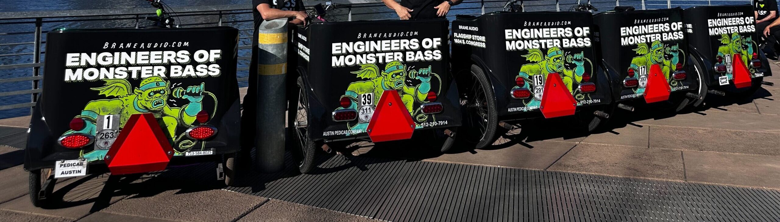 Nashville pedicab advertising